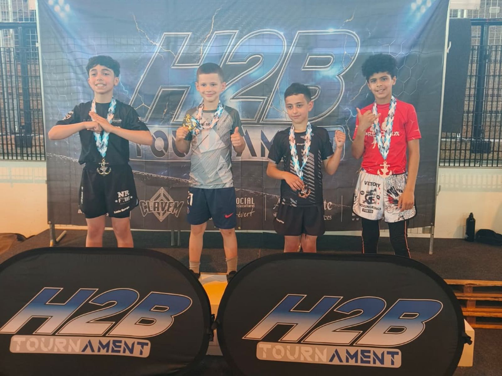 H2B Tournament à Gagny : 4 médailles pour Pretoria MMA